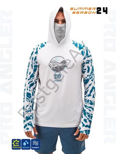 Fujin Pro Angler S24 Buff&Hoodie Lambuka Green