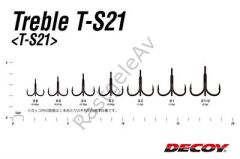 DECOY T-S21 Belly Hook Üçlü İğne