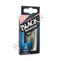 Fiiish BM70/1 BM759 Double Combo Kaki/Kaki Pailette Silikon Yem