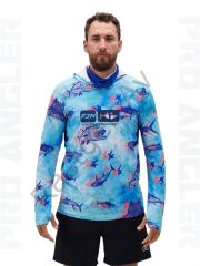 Fujin Pro Angler S24 Buff&Hoodie Echo Fish