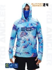 Fujin Pro Angler S24 Buff&Hoodie Echo Fish