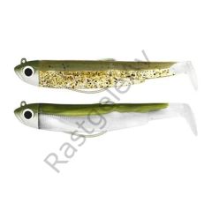 Fiiish BM90/2 BM770 Combo Shore 5gr Kaki Pailette Silikon Yem