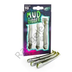 Fiiish Mud Digger MD1134 Maxi Combo Kaki Silikon Yem