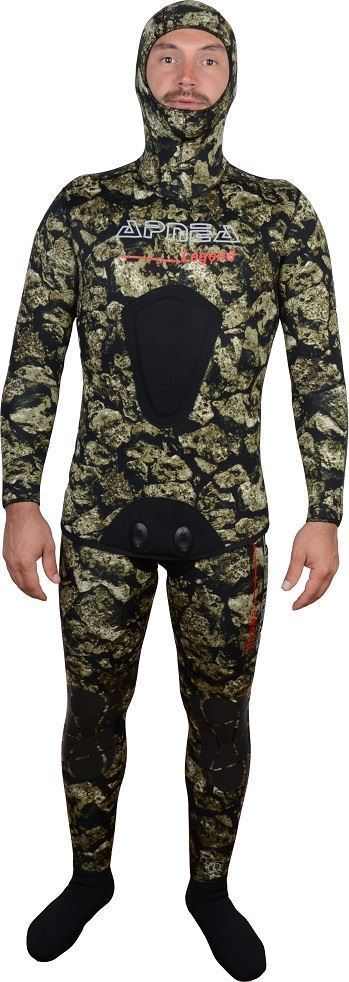 Apnea 5mm Legend 3D Rock Kamuflaj Elbise