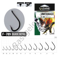 Sasame Umitanago Black F-789 Serisi Olta İğnesi