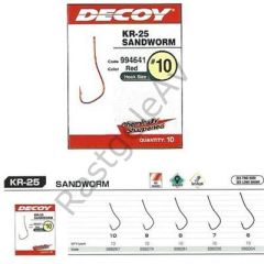 DECOY KR-25 Sandworm Red Olta İğnesi