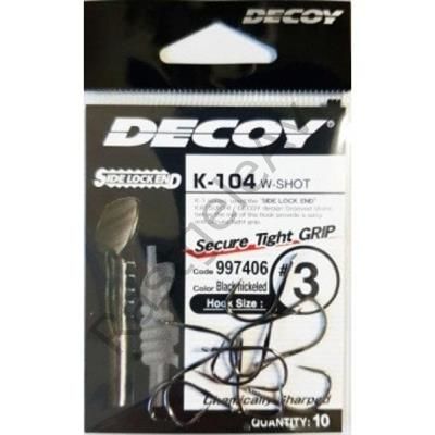 DECOY K-104 W-Shot Black Nickel Olta İğnesi