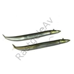 Crazy Sandeel CSE150/CSE802 2x Combo Off Shore 20gr Kaki 15cm Silikon Yem
