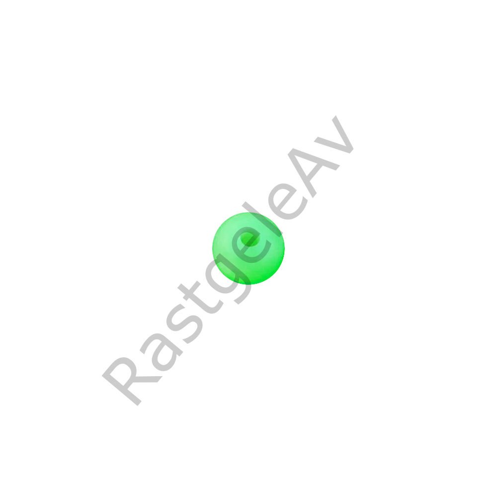 Albastar Fosforlu Silikon Boncuk
