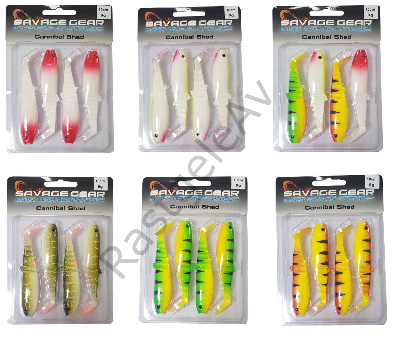 Savage gear Cannibal 10cm 4 Adet Suni Yem
