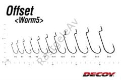 DECOY Worm5 Offset Hook Offset İğne