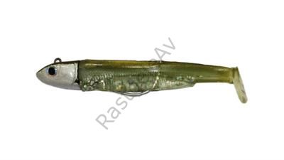 Fiiish BM90/2 BM897 Combo Off Shore 10gr Kaki Shiny Glow Silikon Yem