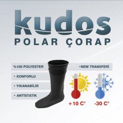 Kudos Polar Çorap Siyah