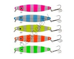 Captain 6150 Lüfer Kaşığı 28gr Zebra Glow 9cm