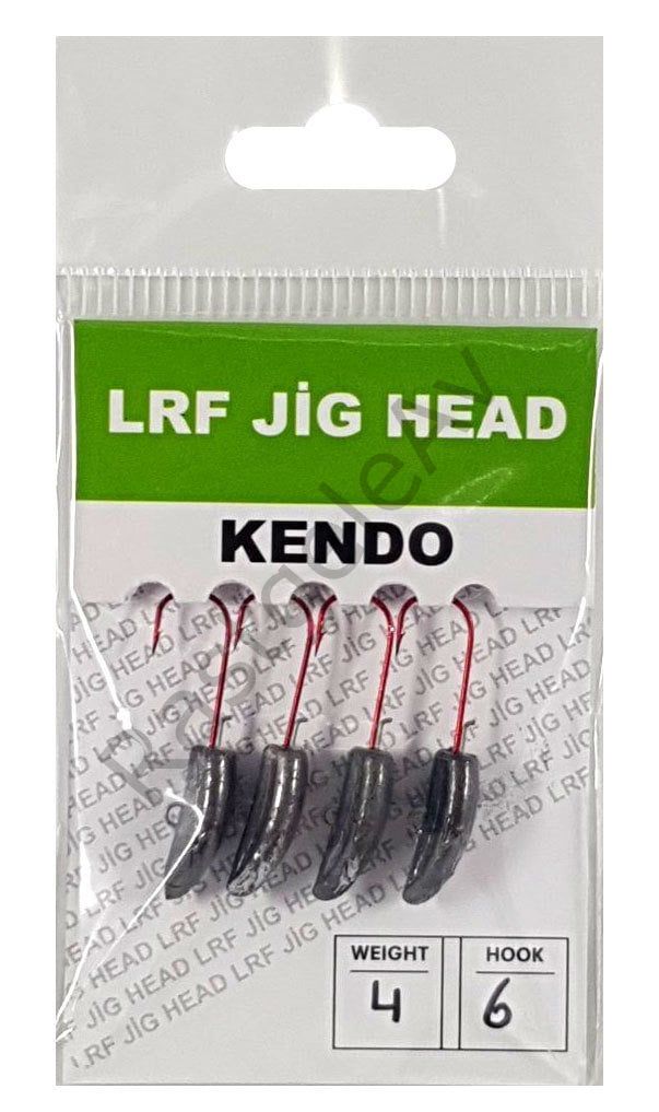 Kendo Lrf Jig Head Kırmızı İğneli 4 Adet