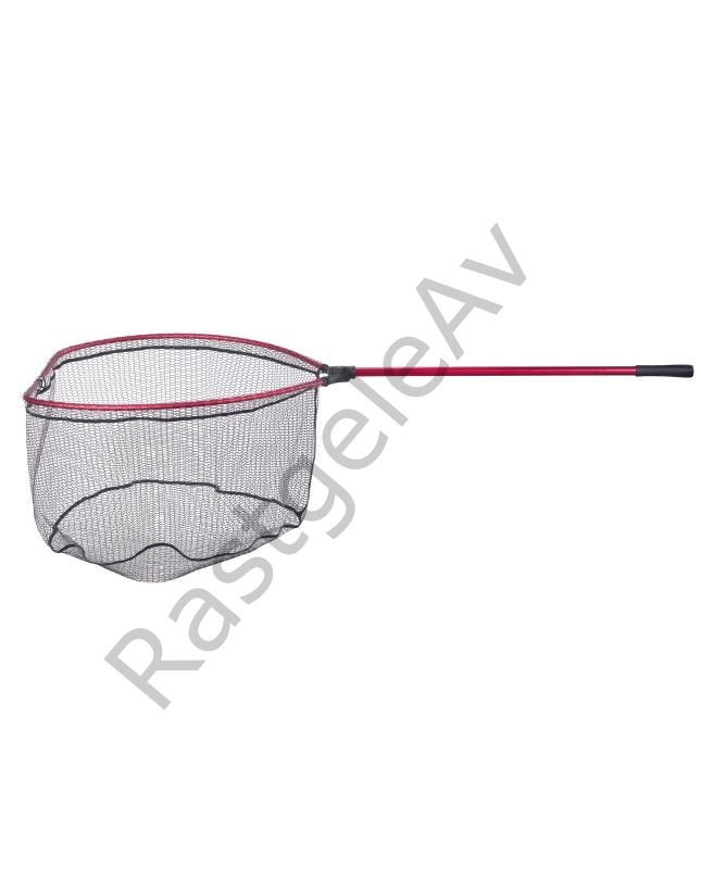Balzer 18220 101 Teleskopik Oval Kepçe 85cm Kauçuk Fileli Boy 185cm