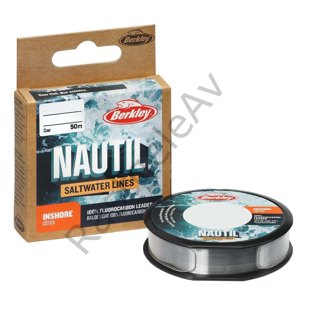 Berkley Nautil Inshore %100 Fluorocarbon Leader