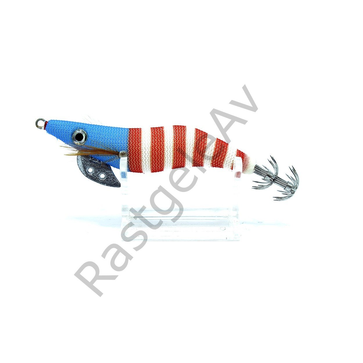 Captain 3005 Kalamar Zokası 10cm Striped Body Squid