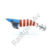 Captain 3005 Kalamar Zokası 10cm Striped Body Squid