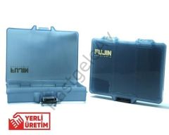 Fujin Tackle Box 15RD 14cm Maket Balık Kutusu Gri