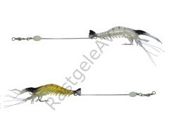 Captain 3063 Silikon Karides Takım 10cm Suni Yem 2'li Set