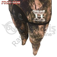 Free-Sub Saros Desen Yamamoto 39 Avcı Elbise 5mm