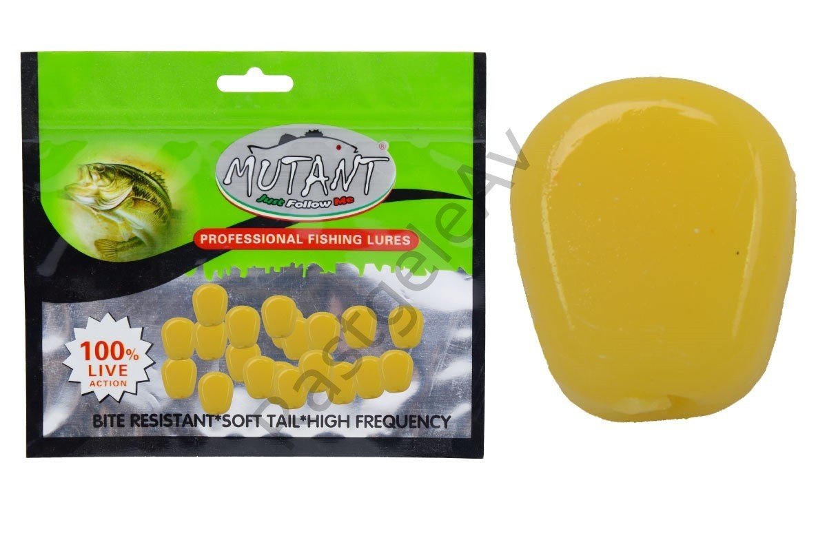 Mutant 3500 Silikon Mısır Pop Corn 1cm 20'li Paket Sazan Yemi