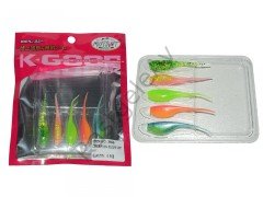 Mutant 3508 Sclops Sübye 7.5cm Aromalı LRF Silikon Suni Yem 5'li Set