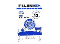 Fujin ST36 Üçlü Maket Balık iğnesi Nickel