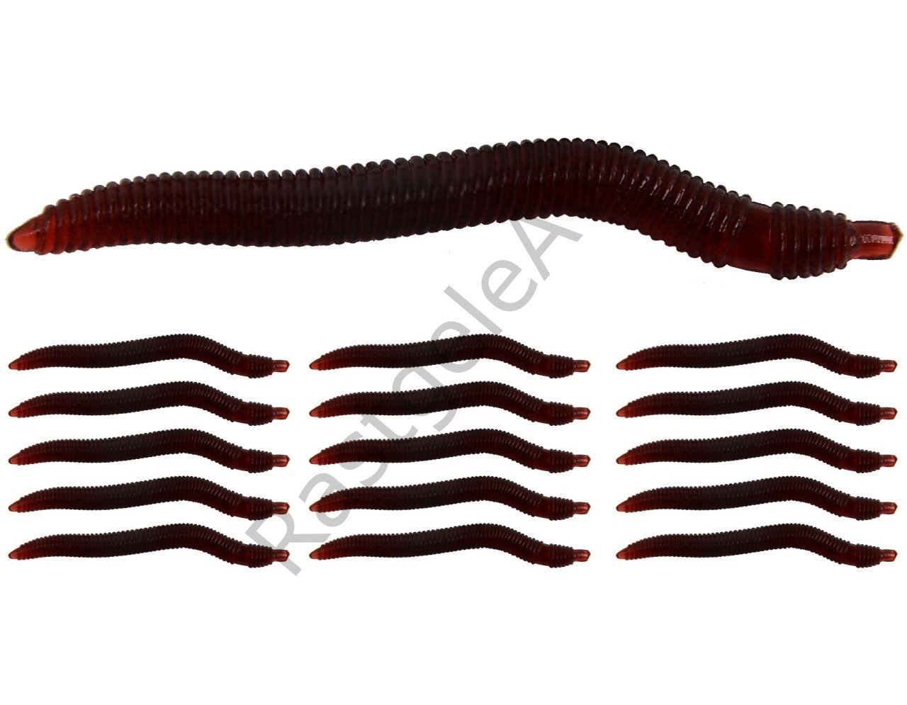 Mutant 3510 Ozmo Solucan 4cm Silikon Suni Yem 30'lu Paket