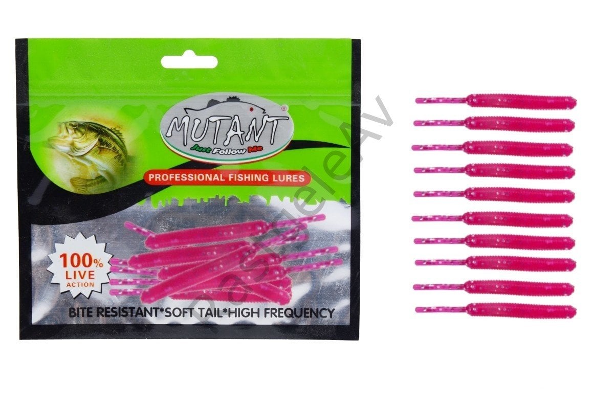 Mutant 3513 Serpentine 5cm Aromalı LRF Silikon Suni Yem 10'lu Paket