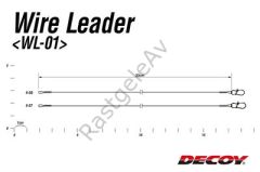 Decoy WL-01 Wire Leader Klipsli Çelik Leader - Çelik Tel