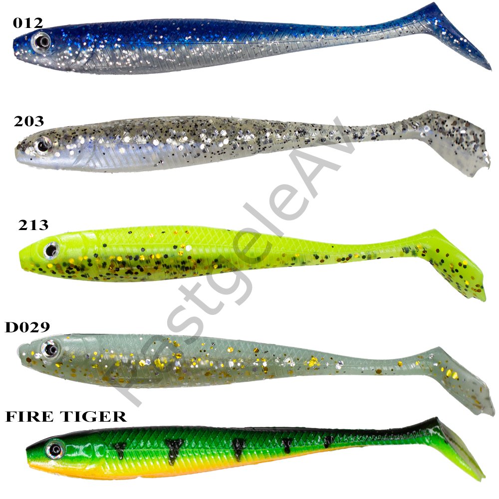 Remixon Paddle Shad 9cm (5 Adet)