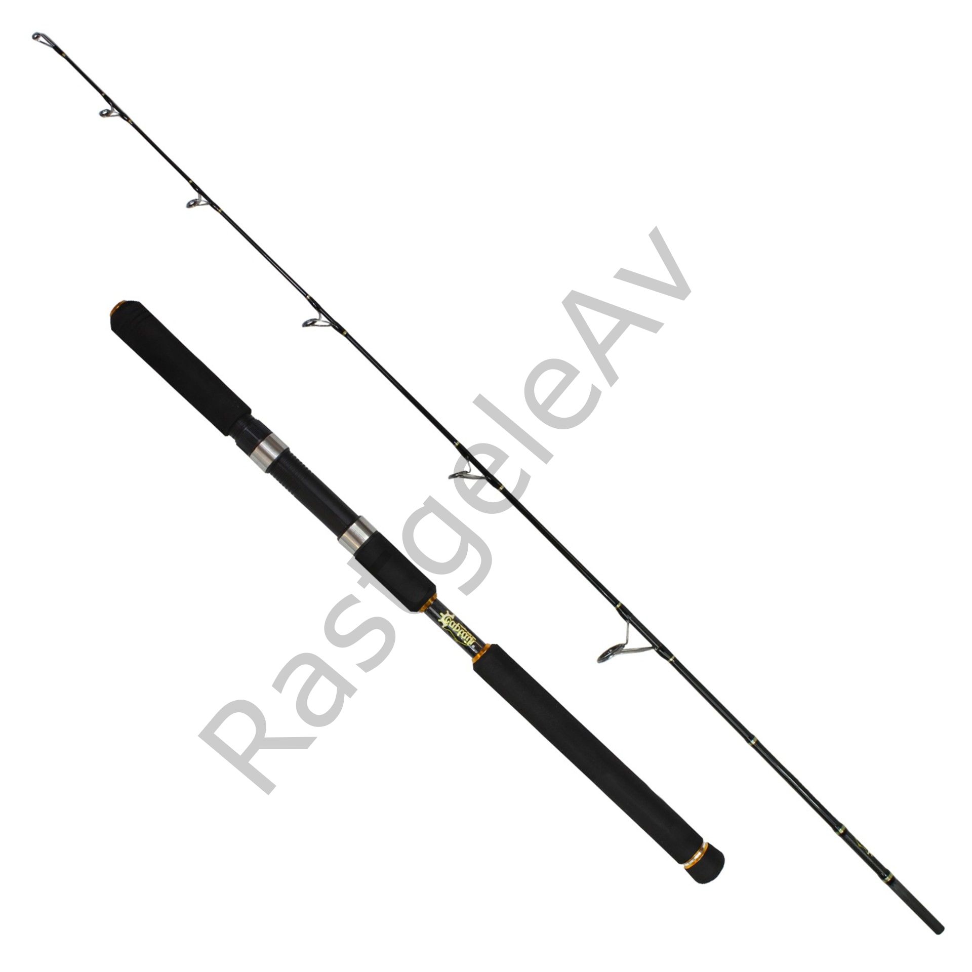 Captain 1415 Kado Black SP Pro XP9 Jig Kamışı 180cm 40-180lb Atar