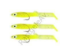 Captain 3525 Eel Fish 7.5cm Silikon Zargana Suni Yem 3'lü Paket