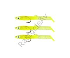 Captain 3526 Eel Fish 5cm Silikon Zargana Suni Yem 3'lü Paket