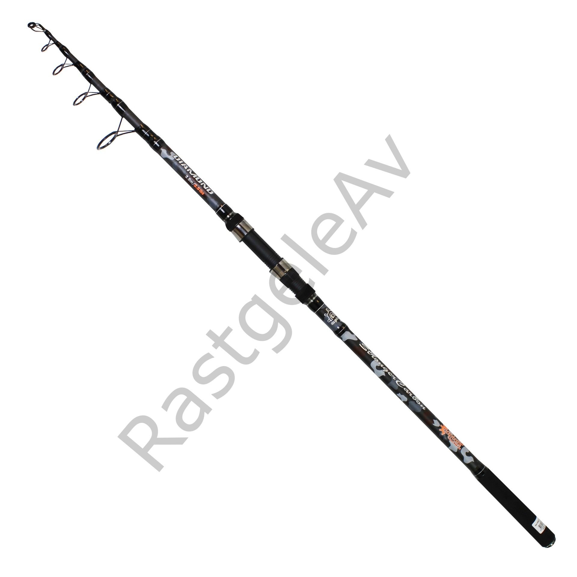 Captain 1512 Diamond Tele Carp Teleskopik Sazan Kamışı 3.5lbs Atar