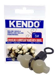 Kendo Crossline Fluorescent Beads With Swivel