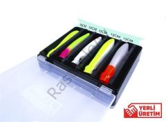 Fujin Tackle Box 145DS Çift Taraflı Maket Balık Kutusu