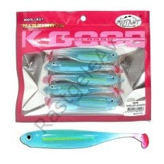 Mutant 3538 Twost Tail Flash 9cm Levrek Silikonu 5li Paket Suni Yem