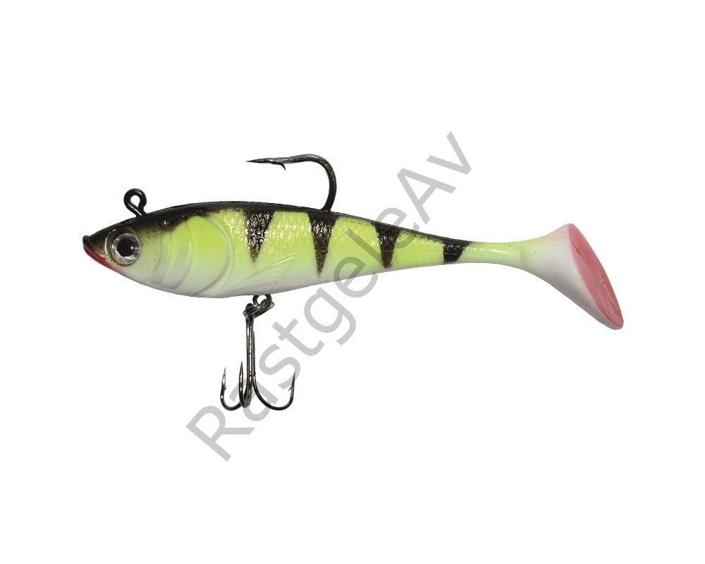 Captain 3543 Crazy Zander Uv Paint 10cm Turna Silikonu Suni Balık