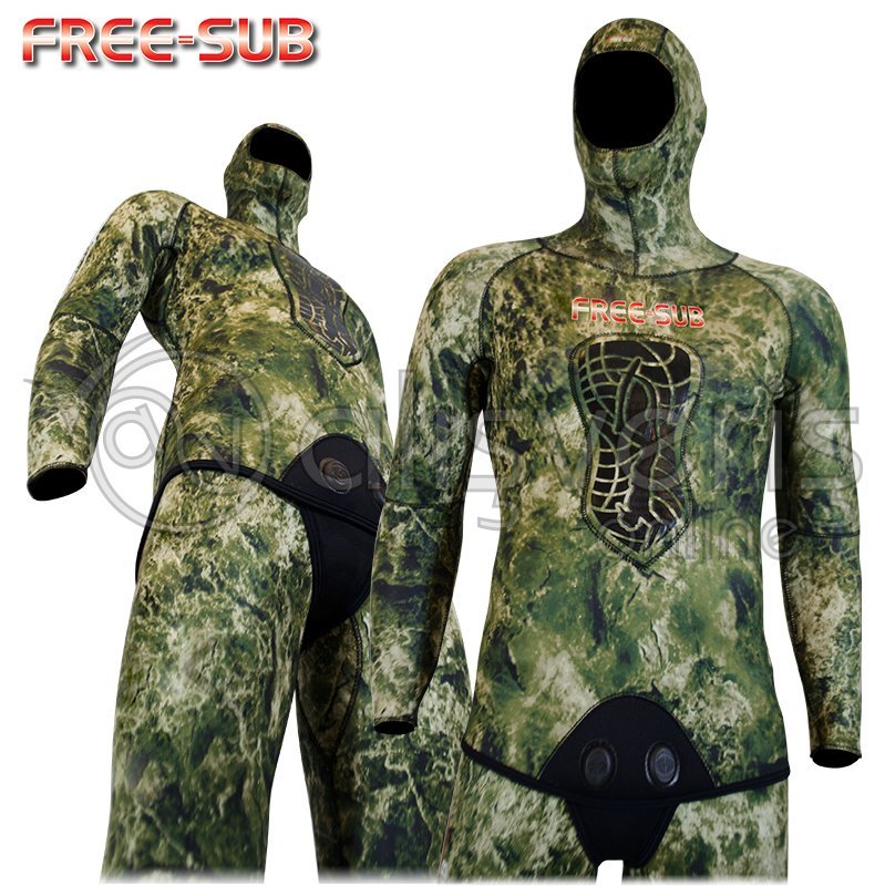 Free-Sub Expert Green Avcı Elbise 3mm