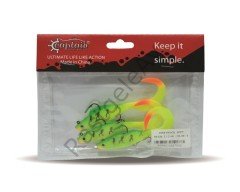 Captain 3559 Pencil Soft 10cm Levrek Silikonu 3'lü Suni Balık