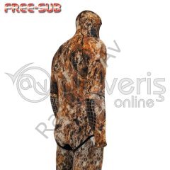 Free-Sub Expert Brown Avcı Elbise 3mm
