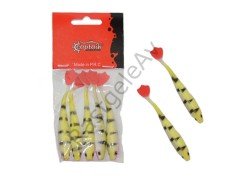 Captain 3566 Pencil Duck 9cm Levrek Silikonu 5'li Paket Suni Yem