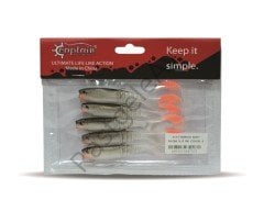 Captain 3571 Taifun Soft 10cm Levrek Silikonu 5'li Paket Suni Yem