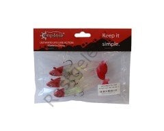 Captain 3575 Perfecto Soft 10cm Turna Silikonu 3'lü Paket Suni Balık