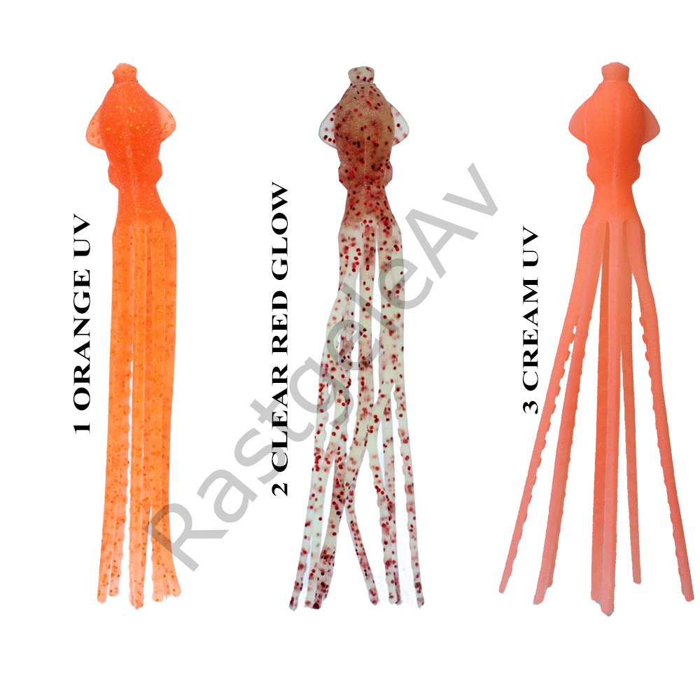Ryuji Octopus 90 mm (5 Adet)