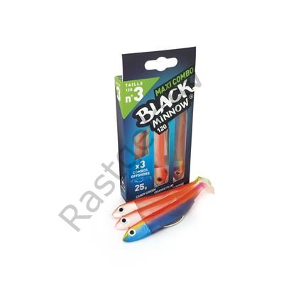Fiiish BM120/3 BM945 Üçlü Maxi Combo 25gr Silikon Yem