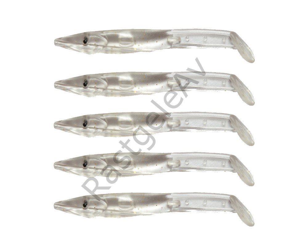 Captain 3597 Elegant 7.5cm Silikon Zargana 5'li Paket Suni Yem